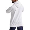 Champion Men’s Fleece Script Logo Hoodie (Reg. Or Big & Tall)(White Script)