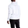 Champion Men’s Fleece Script Logo Hoodie (Reg. Or Big & Tall)(White Script)