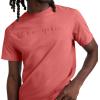Champion Men’s Heritage Short Sleeve Tee, Men’s T-Shirts, Vintage Shirts, Men’s Tee Shirts, Graphics(Cosy Brick Red – Tonal Script Logo)