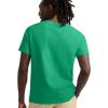 Champion Men’s Heritage Short Sleeve Tee, Men’s T-Shirts, Vintage Shirts, Men’s Tee Shirts, Graphics(Green Field – Tonal Script Logo)