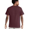 Champion Men’s Heritage Short Sleeve Tee, Men’s T-Shirts, Vintage Shirts, Men’s Tee Shirts, Graphics(Maroon – Classic Script Logo)