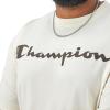 Champion Men’s Heritage Short Sleeve Tee, Men’s T-Shirts, Vintage Shirts, Men’s Tee Shirts, Graphics(Natural – Classic Script Logo)