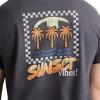 Champion Men’s Heritage Short Sleeve Tee, Men’s T-Shirts, Vintage Shirts, Men’s Tee Shirts, Graphics(Nine Iron – Sunset Vibes)