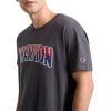 Champion Men’s Heritage Short Sleeve Tee, Men’s T-Shirts, Vintage Shirts, Men’s Tee Shirts, Graphics(Nine Iron – Wavy Fade Logo)
