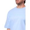 Champion Men’s Heritage Short Sleeve Tee, Men’s T-Shirts, Vintage Shirts, Men’s Tee Shirts, Graphics(Pewter Blue – Tonal Script Logo)