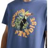 Champion Men’s Heritage Short Sleeve Tee, Men’s T-Shirts, Vintage Shirts, Men’s Tee Shirts, Graphics(Sevenseas Blue – Paradise)