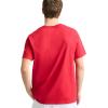 Champion Men’s Heritage Short Sleeve Tee, Men’s T-Shirts, Vintage Shirts, Men’s Tee Shirts, Graphics(Spirited Red – Usa Block Logo)