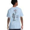 Champion Men’s Heritage Short Sleeve Tee, Men’s T-Shirts, Vintage Shirts, Men’s Tee Shirts, Graphics(Spring Sky Blue – Cooked in the Usa)