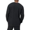 Champion Men’s Long Sleeve T-shirt, Classic T-shirt for Men (Reg. Or Big & Tall)(Black)