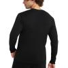 Champion Men’s Long Sleeve T-shirt, Classic T-shirt for Men (Reg. Or Big & Tall)(Black Script)