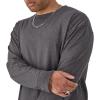 Champion Men’s Long Sleeve T-shirt, Classic T-shirt for Men (Reg. Or Big & Tall)(Granite Heather)