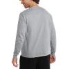 Champion Men’s Long Sleeve T-shirt, Classic T-shirt for Men (Reg. Or Big & Tall)(Oxford Gray – Classic Script Logo)