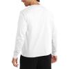 Champion Men’s Long Sleeve T-shirt, Classic T-shirt for Men (Reg. Or Big & Tall)(White – Classic Script Logo)