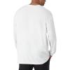 Champion Men’s Long Sleeve T-shirt, Classic T-shirt for Men (Reg. Or Big & Tall)(White)