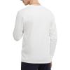 Champion Men’s Long Sleeve T-shirt, Classic T-shirt for Men (Reg. Or Big & Tall)(White)