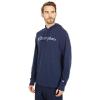 Champion Men’s Long Sleeve T-shirt Hoodie (Retired Colors)(Navy Script Outline)