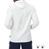 Champion Men’s Long Sleeve T-shirt Hoodie (Retired Colors)(White – Classic Script Logo)
