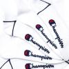 Champion Men’s Moisture-wicking Athletic Crew Socks with Cushioning & Arch Support(White Heel/Toe)