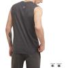 Champion Men’s Muscle Tank, Classic Graphic Muscle Tee, Sleeveless T-shirt for Men (Reg. Or Big & Tall)(Granite Heather – C Logo)