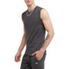 Champion Men’s Muscle Tank, Classic Graphic Muscle Tee, Sleeveless T-shirt for Men (Reg. Or Big & Tall)(Granite Heather – C Logo)