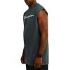 Champion Men’s Muscle Tank, Classic Graphic Muscle Tee, Sleeveless T-shirt for Men (Reg. Or Big & Tall)(Granite Heather – Classic Script Logo)