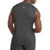 Champion Men’s Muscle Tank, Classic Graphic Muscle Tee, Sleeveless T-shirt for Men (Reg. Or Big & Tall)(Granite Heather – Classic Script Logo)