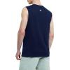 Champion Men’s Muscle Tank, Classic Graphic Muscle Tee, Sleeveless T-shirt for Men (Reg. Or Big & Tall)(Navy – C Logo)