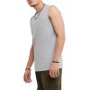 Champion Men’s Muscle Tank, Classic Graphic Muscle Tee, Sleeveless T-shirt for Men (Reg. Or Big & Tall)(Oxford Gray – C Logo)