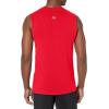 Champion Men’s Muscle Tank, Classic Graphic Muscle Tee, Sleeveless T-shirt for Men (Reg. Or Big & Tall)(Scarlet)
