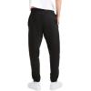 Champion Men’s Pants, Everyday Cotton, Lightweight Lounge, Knit Pants for Men (Reg. Or Big & Tall)(Black – C Patch Logo)