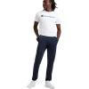 Champion Men’s Pants, Everyday Cotton, Lightweight Lounge, Knit Pants for Men (Reg. Or Big & Tall)(Navy – C Patch Logo)