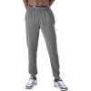 Champion Men’s Powerblend Fleece Joggers(Granite Heather – C Logo)