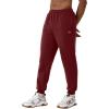Champion Men’s Powerblend Fleece Joggers(Maroon 3vs C Patch Logo)