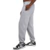 Champion Men’s Powerblend Fleece Joggers(Oxford Gray – C Patch Logo)