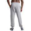 Champion Men’s Powerblend Fleece Joggers(Oxford Gray – Classic Script Logo)