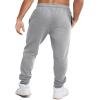 Champion Men’s Powerblend Fleece Joggers(Oxford Gray – Classic Script Logo)