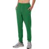 Champion Men’s Powerblend Fleece Joggers(Road Sign Green C Patch Logo)