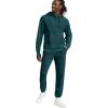 Champion Men’s Pullover Fleece Hoodie, Midweight, C Logo (Reg. Or Big & Tall)(Emerald Allure – C Logo)