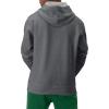 Champion Men’s Pullover Fleece Hoodie, Midweight, C Logo (Reg. Or Big & Tall)(Granite Heather)