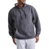 Champion Men’s Pullover Fleece Hoodie, Midweight, C Logo (Reg. Or Big & Tall)(Granite Heather C Logo)