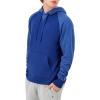 Champion Men’s Pullover Fleece Hoodie, Midweight, C Logo (Reg. Or Big & Tall)(Jewel Sapphire Stripe C Logo)