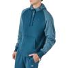 Champion Men’s Pullover Fleece Hoodie, Midweight, C Logo (Reg. Or Big & Tall)(Metallic Teal C Logo)