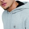 Champion Men’s Pullover Fleece Hoodie, Midweight, C Logo (Reg. Or Big & Tall)(Oxford Gray C Logo)