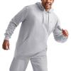 Champion Men’s Pullover Fleece Hoodie, Midweight, C Logo (Reg. Or Big & Tall)(Oxford Gray C Logo)