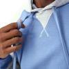 Champion Men’s Pullover Fleece Hoodie, Midweight, C Logo (Reg. Or Big & Tall)(Plaster Blue/Natural/Plaster Blue)