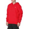 Champion Men’s Pullover Fleece Hoodie, Midweight, C Logo (Reg. Or Big & Tall)(Team Red Scarlet/White C Logo)