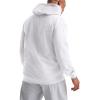 Champion Men’s Pullover Fleece Hoodie, Midweight, C Logo (Reg. Or Big & Tall)(White – C Logo)