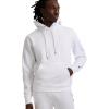 Champion Men’s Pullover Fleece Hoodie, Midweight, C Logo (Reg. Or Big & Tall)(White C Logo)