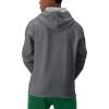 Champion Men’s Pullover Fleece Hoodie, Standard Fit, Midweight, C Logo, Available in Regular and Big & Tall(Granite Heather – Small Script Logo)