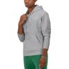 Champion Men’s Pullover Fleece Hoodie, Standard Fit, Midweight, C Logo, Available in Regular and Big & Tall(Oxford Gray – Small Script Logo)